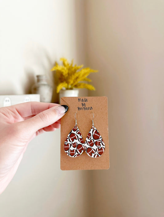 Football Earrings