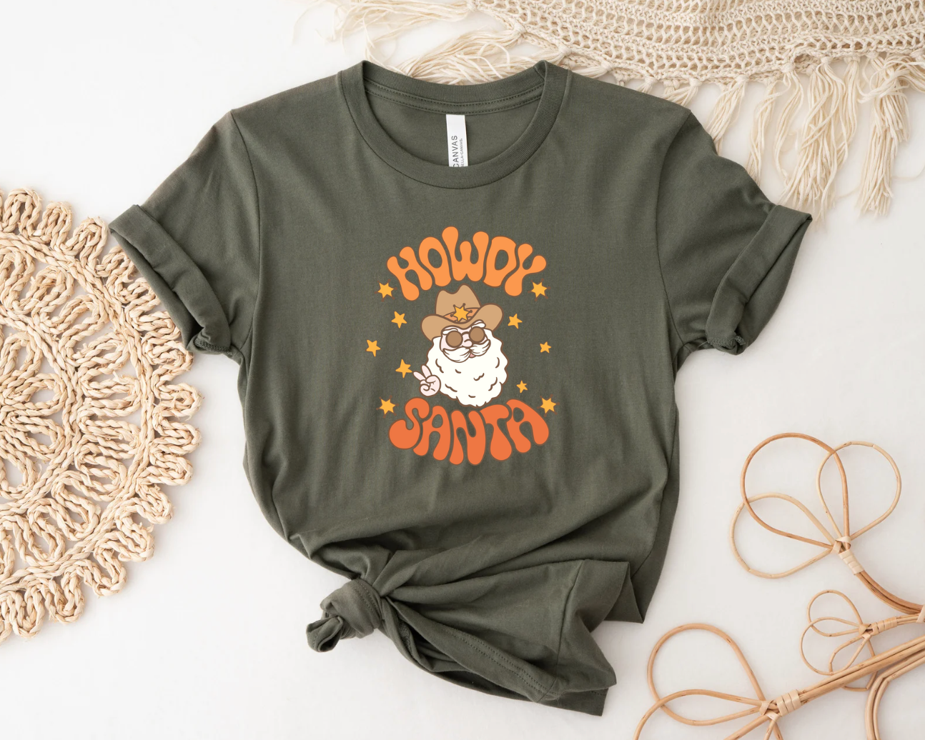 Howdy Santa Tee