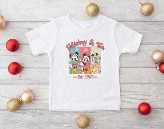 Christmas Mickey & Co Tee