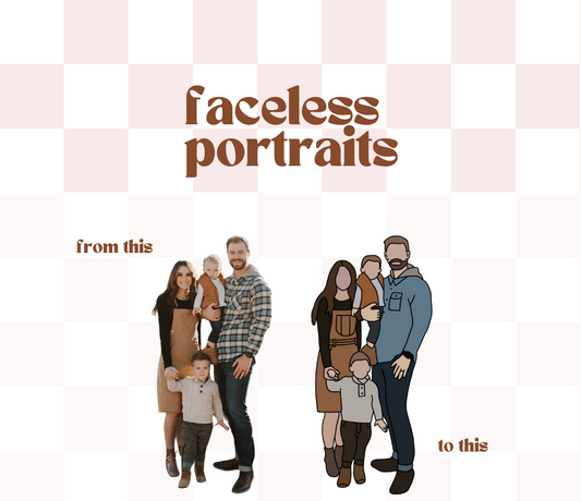 Custom Faceless Portrait