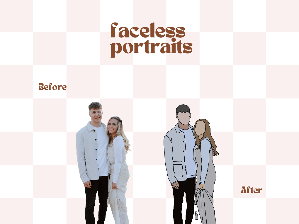 Custom Faceless Portrait