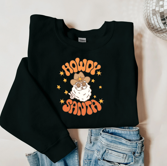 Howdy Santa Crewneck