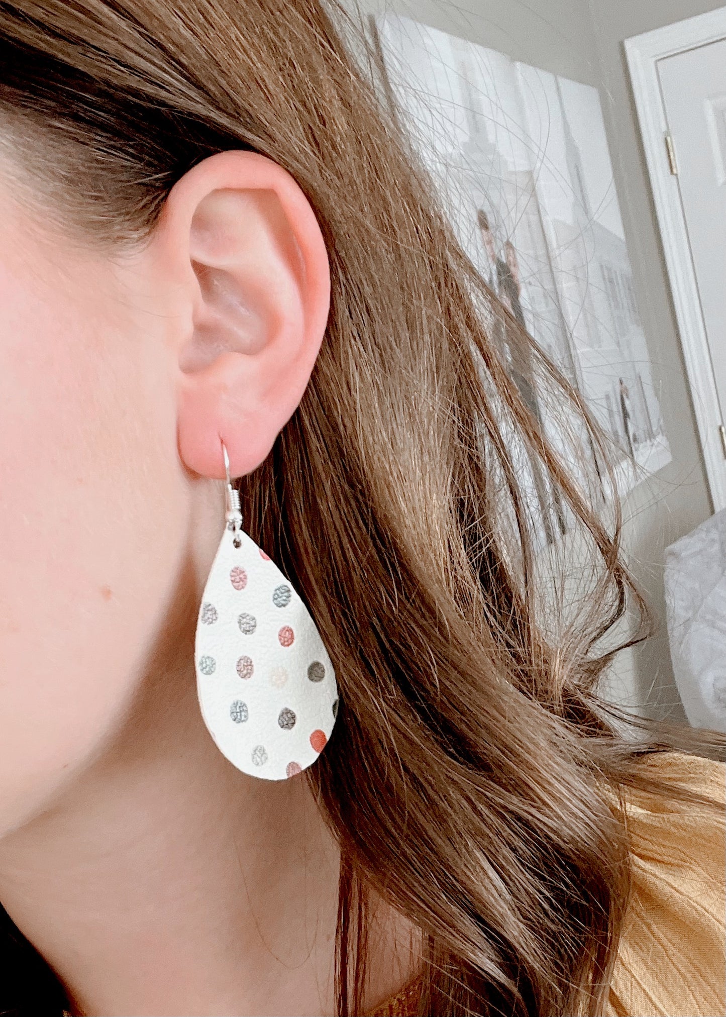 Christmas Dot Earrings